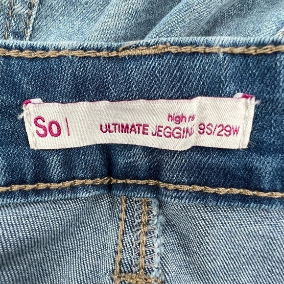 SO High Rise Ultimate Jean Jeggings Size 9 Short Women’s - Picture 2 of 5